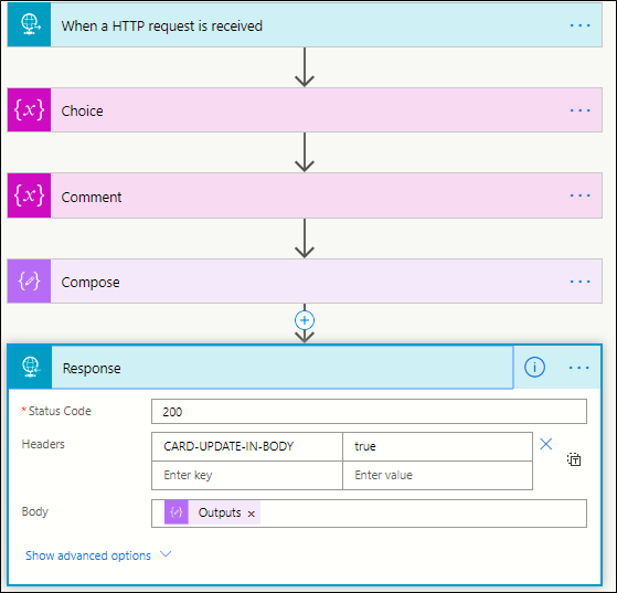 Automate work flow response